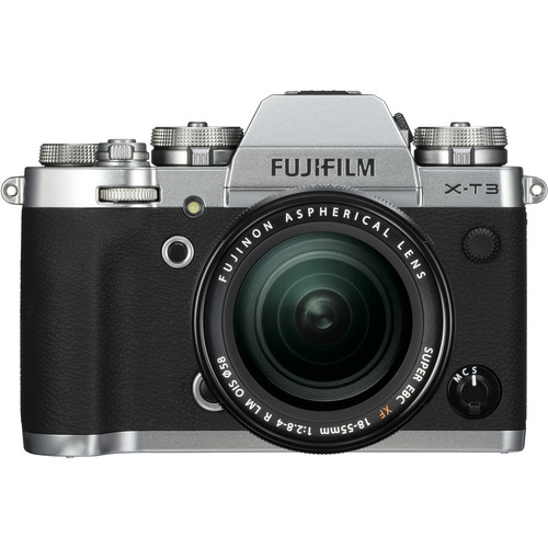 Fujifilm X-T3 Silver + 18-55mm f/2.8-4 R OIS Lens