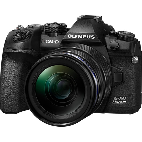 Olympus OM-D E-M1 Mark III Black w/12-40mm f/2.8 PRO Lens