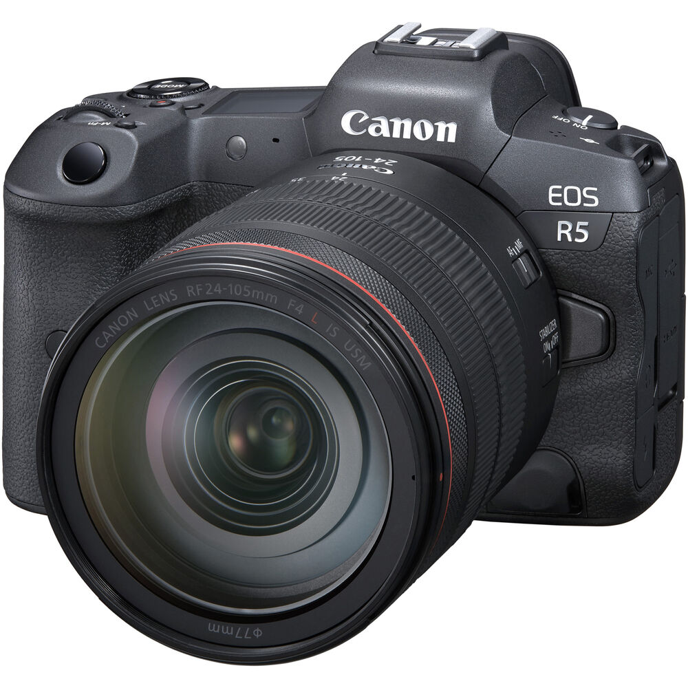 Canon EOS R5 Body w/RF 24-105mm f/4L IS USM Lens