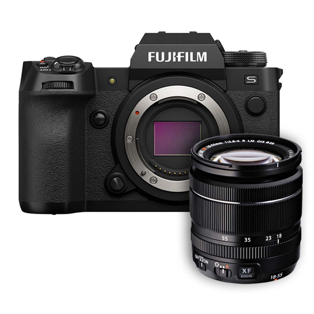 FujiFilm X-H2S Camera Body with XF18-55mm f/2.8-4.0 OIS Lens