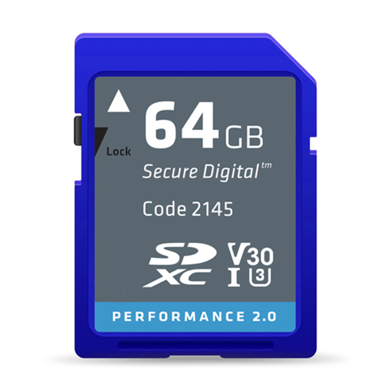 Master SDXC Performance 64GB (2.0) - V30 Memory Card