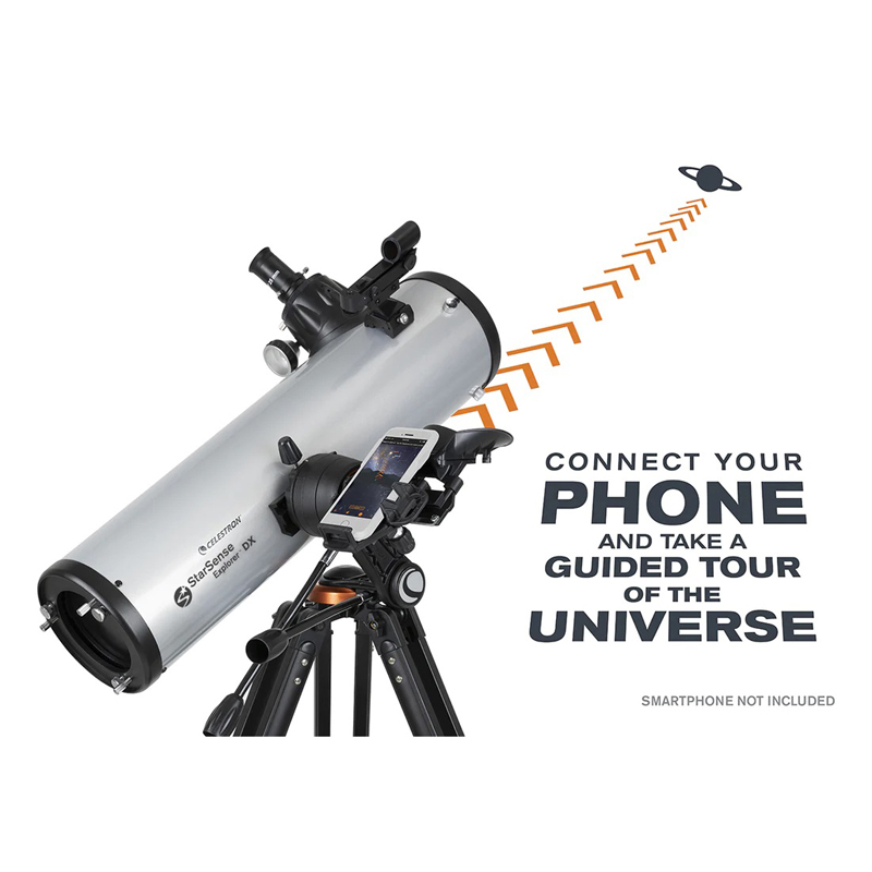 Celestron StarSense Explorer DX 130AZ Reflector Telescope - Smartphone App-Enabled