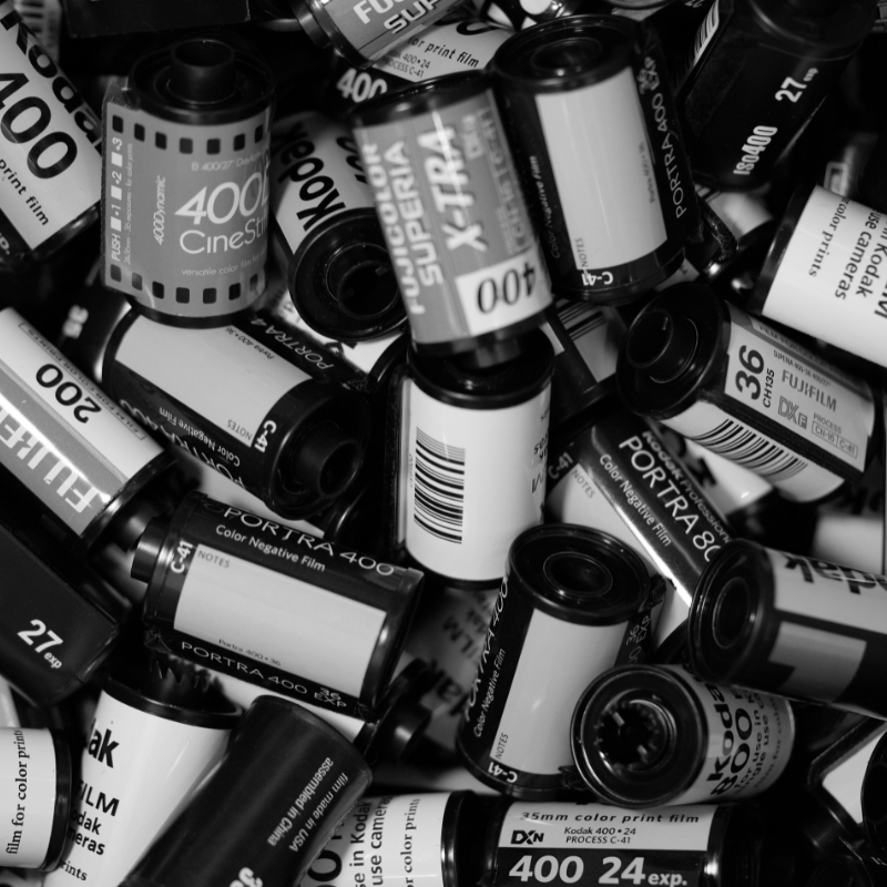 Develop and Scan 35mm (135) Black & White Film