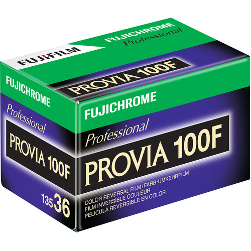 Fujifilm Provia 100F RDPIII 120/12 Pro Colour Transparency Film (5 pack)