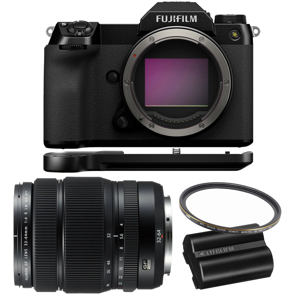 Fujifilm GFX50S Mark II • GF 32-64mm Lens Bundle