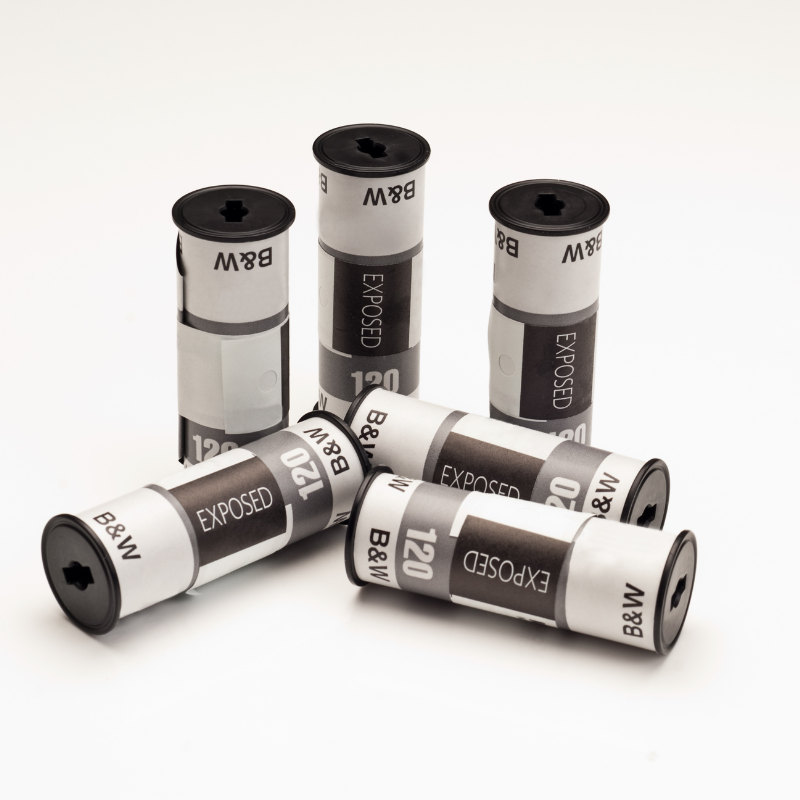 Develop and Scan Black & White Medium Format (120) Film