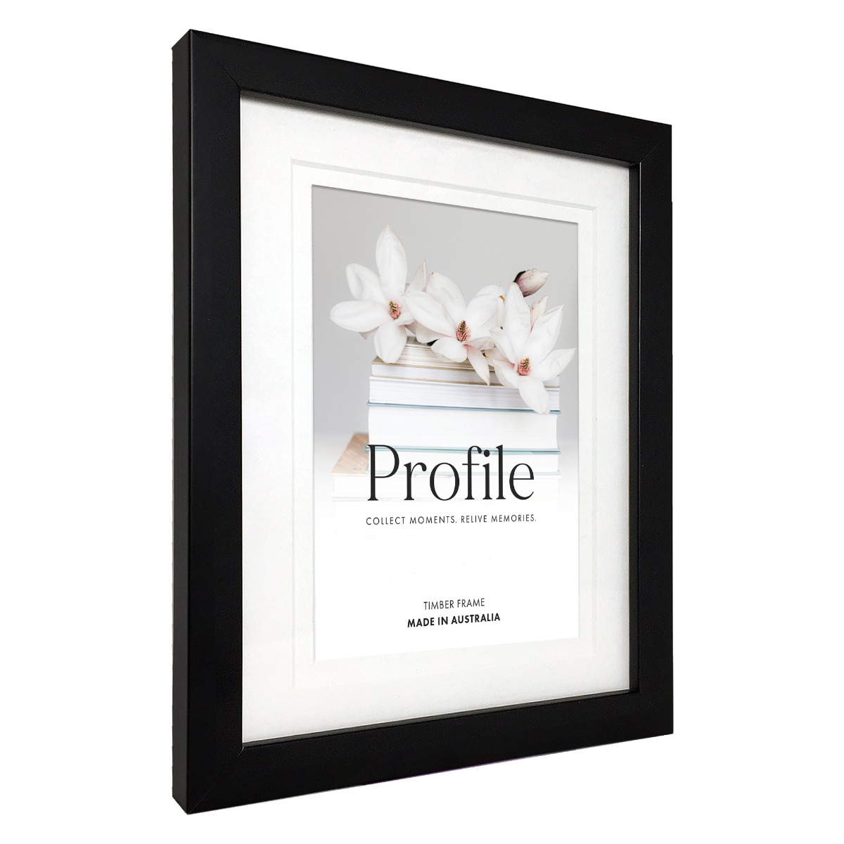 Profile 045 Deluxe Black 15x20/10x15 cm Picture Frame