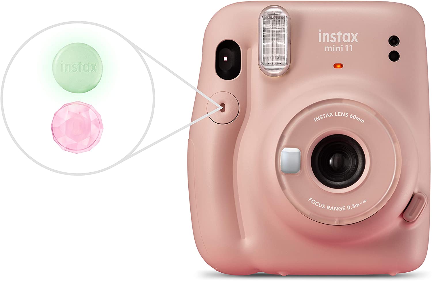 Fujifilm instax mini 11 Camera Blush Pink