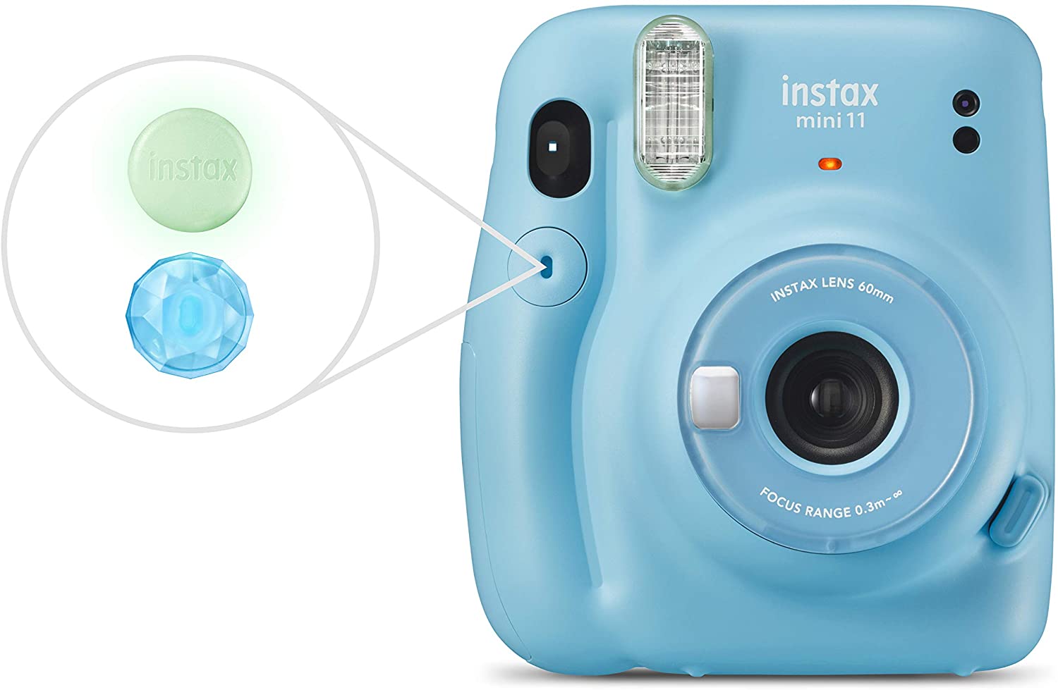 Fujifilm instax mini 11 Camera Sky Blue