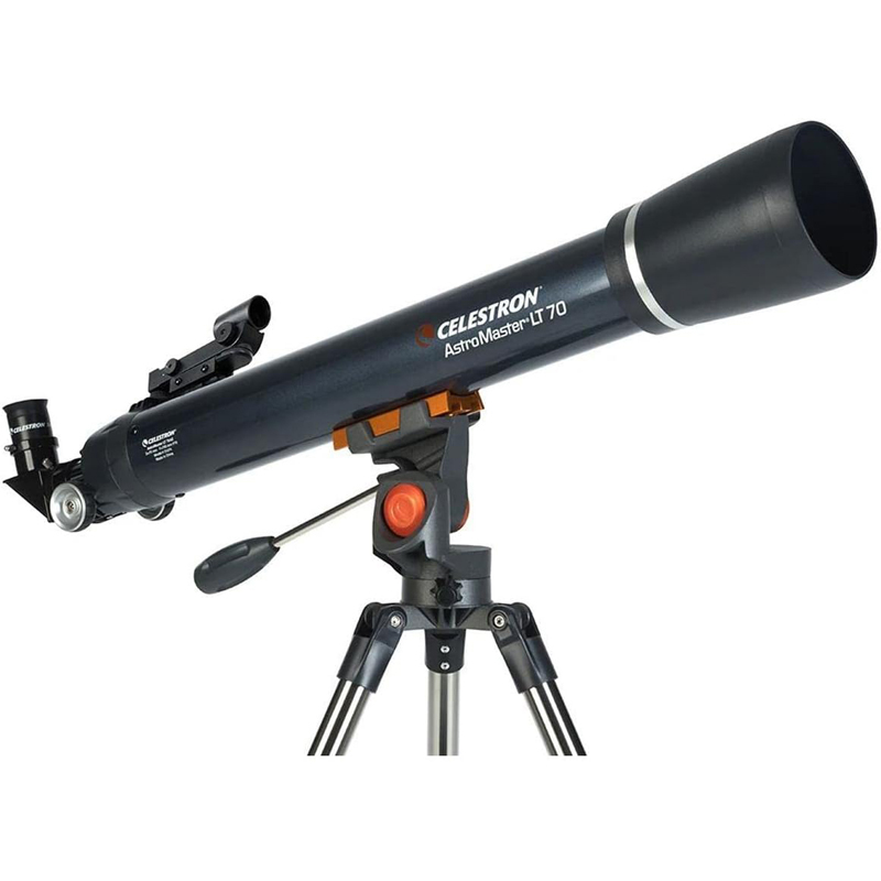 Celestron AstroMaster LT 70AZ inc Smartphone Adapter & Moon Filter Refractor Telescope