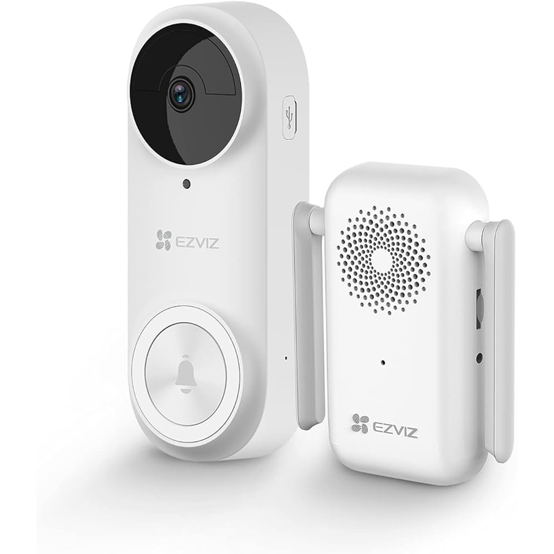 EZVIZ DB2 3MP Wireless Video Doorbell Camera & Chime Kit