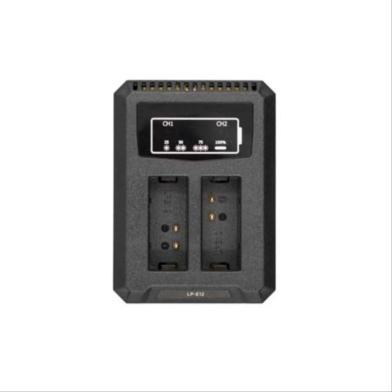 Master Dually Charger - USB - Canon LP-E12