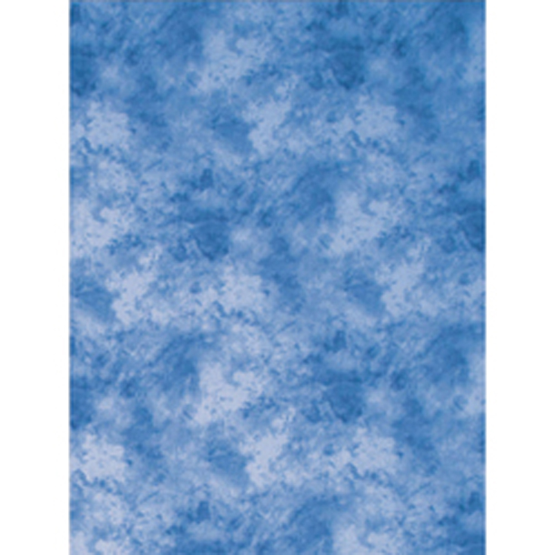 Master Backdrop Cotton 6'x10' Cloud Dyed - Medium Blue