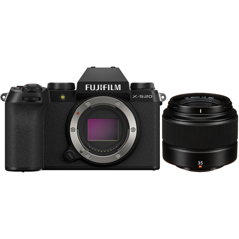 FujiFilm X-S20 Body + XC 35mm Lens Kit