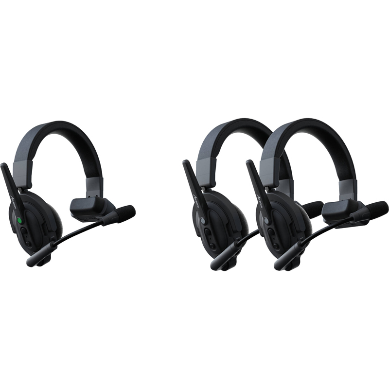 Accsoon MIC02-1H2R CoMo Intercom Headset 3 Pack