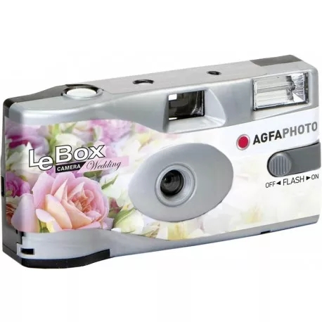 Agfa LeBox Wedding 400 ISO 35mm Flash 27 Exposure - Disposable Film Camera