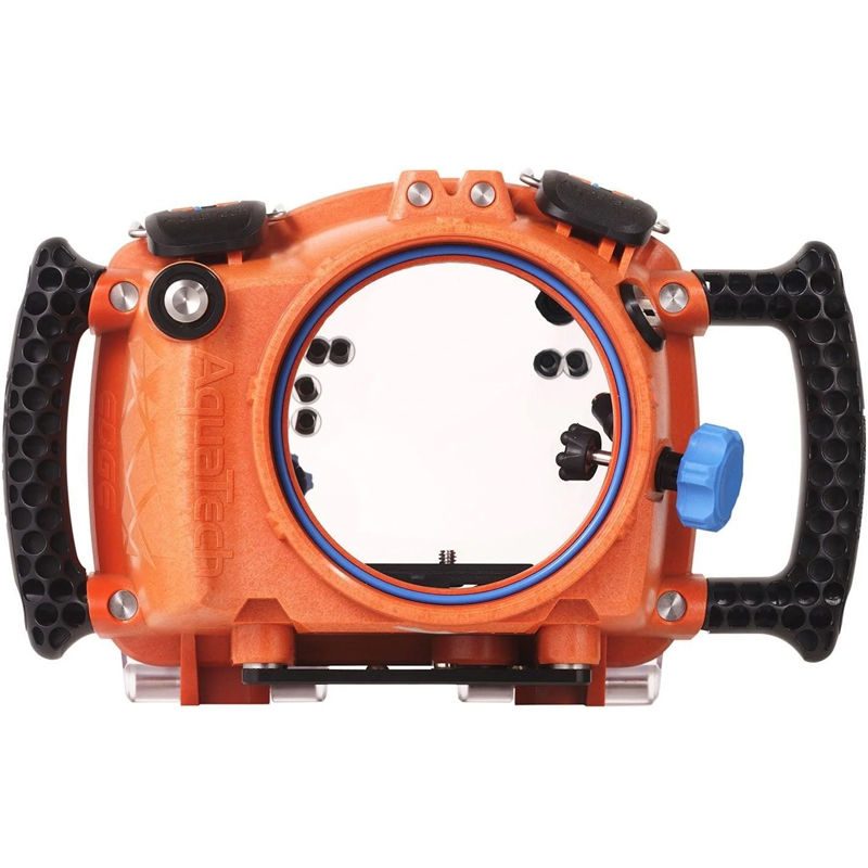AquaTech EDGE Pro - Underwater Housing for Canon R7 Orange
