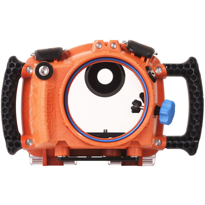 AquaTech EDGE Base - Underwater Housing for Sony – Orange