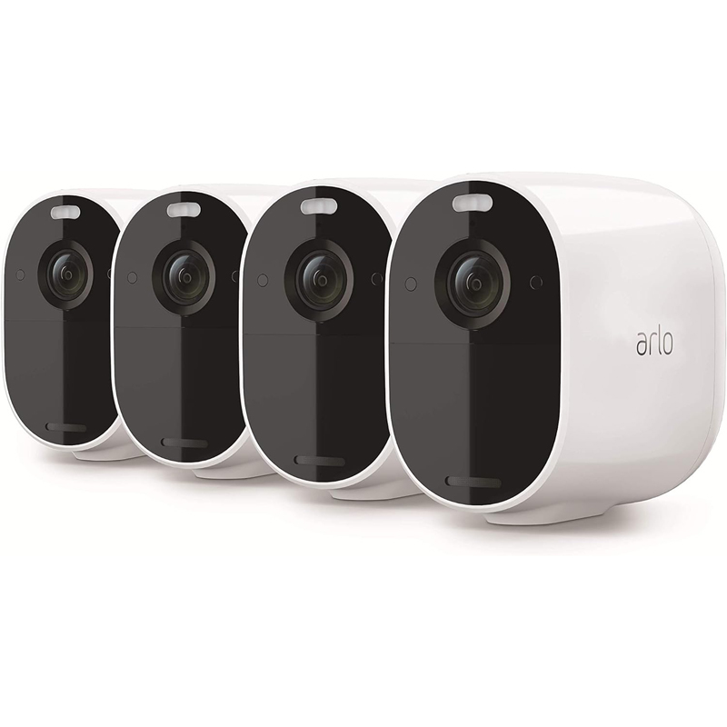 Arlo Essential Spotlight Camera, 4 Camera Pack