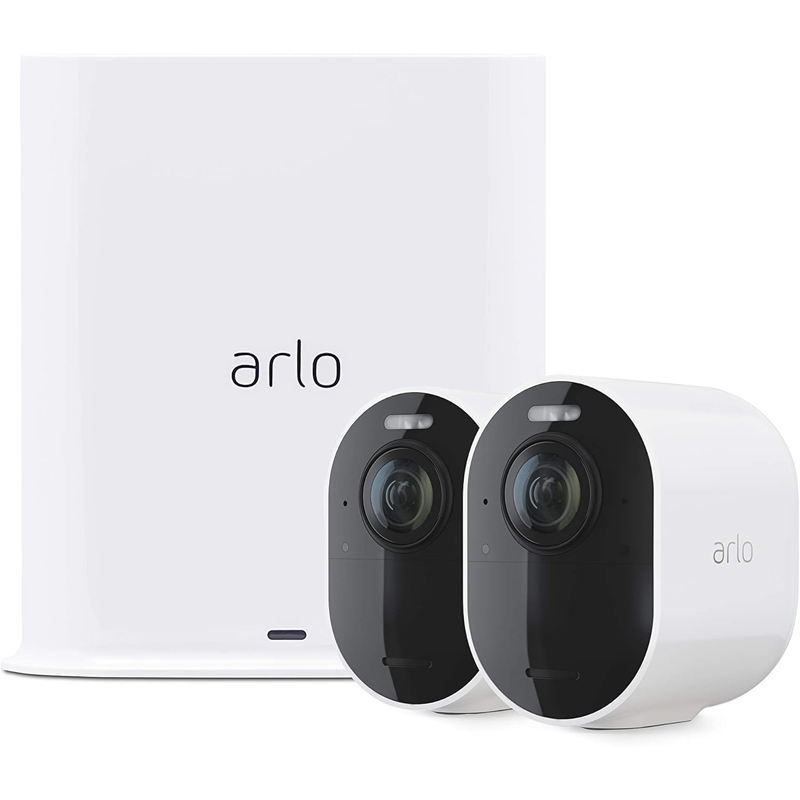 Arlo Ultra 2 Wireless Security Camera – 4K HDR 2 Camera Kit