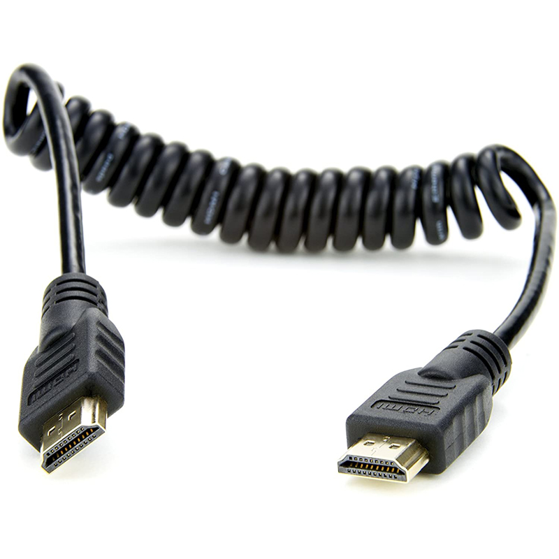 Atomos Coiled Full HDMI to Full HDMI Cable (30cm-45cm)