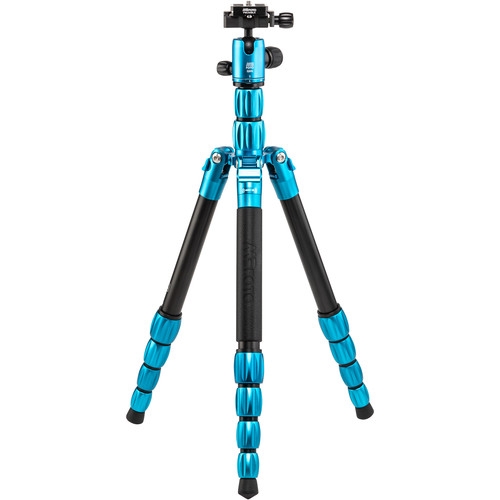 MeFOTO RoadTrip S Carbon Fiber Travel Tripod / Monopod - Blue