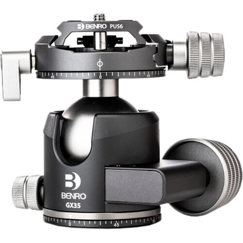 Benro GX35 Low Profile Ball Head with PU56 Plate