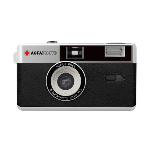 AgfaPhoto Reusable 35mm Film Camera - BLACK