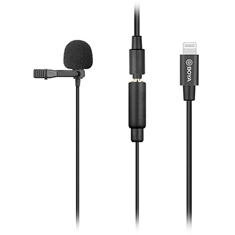 BOYA BY-M2 Lavalier Microphone for iOS Devices