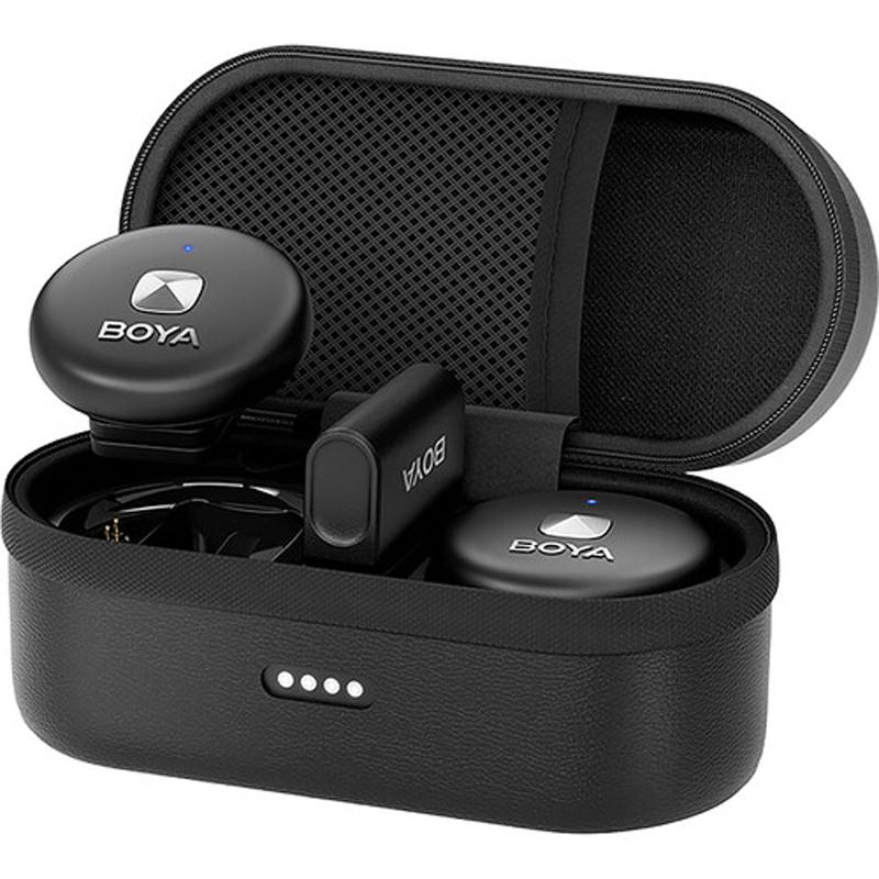 BOYA Omic-D 2.4GHz Dual-Channel Wireless Microphone System for iOS Devices