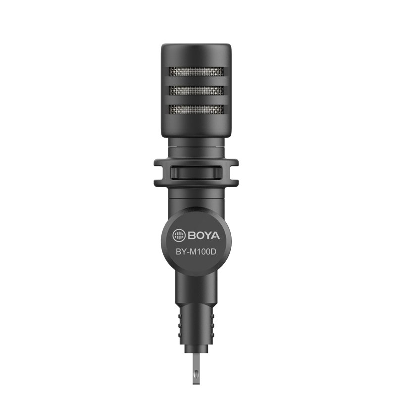 BOYA BY-M100D Plug & Play Microphone (Lightning) for iOS Devices