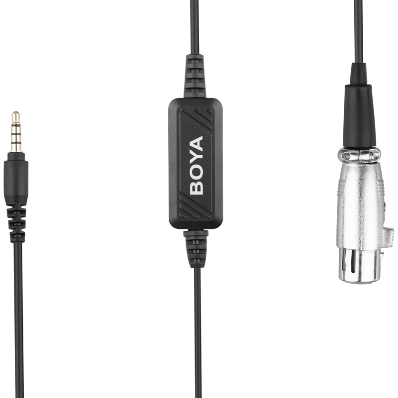 BOYA BY-BCA6 XLR to TRRS Adapter Cable