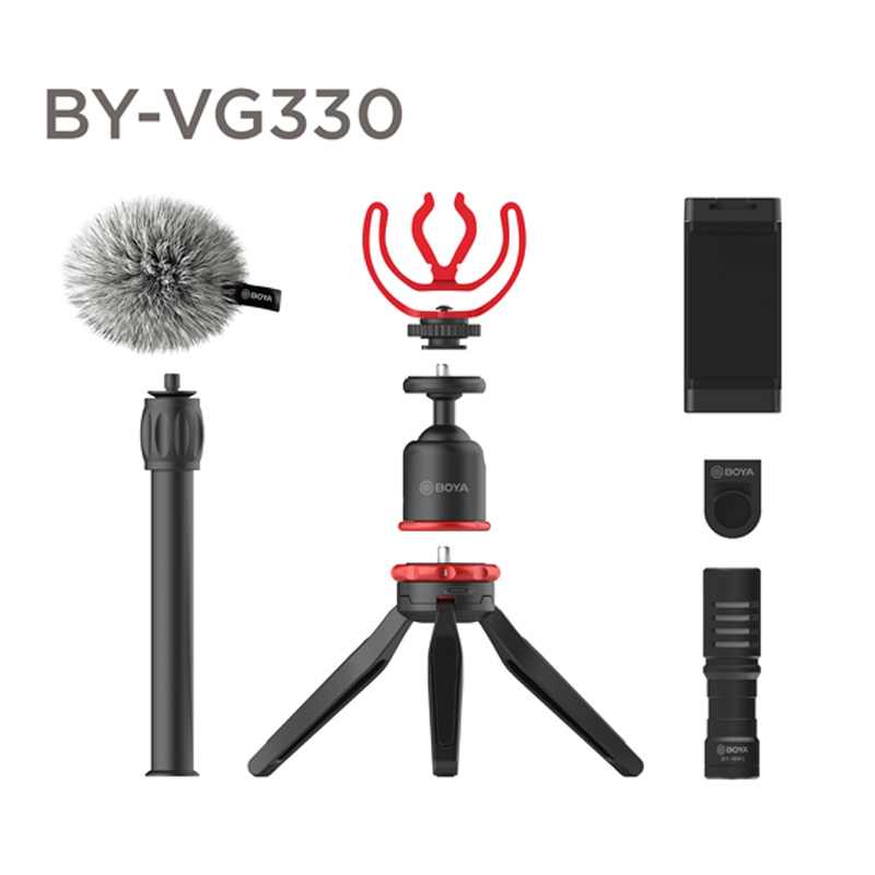 BOYA BY-VG330 Vlogging Kit Universal Smartphone Video Kit