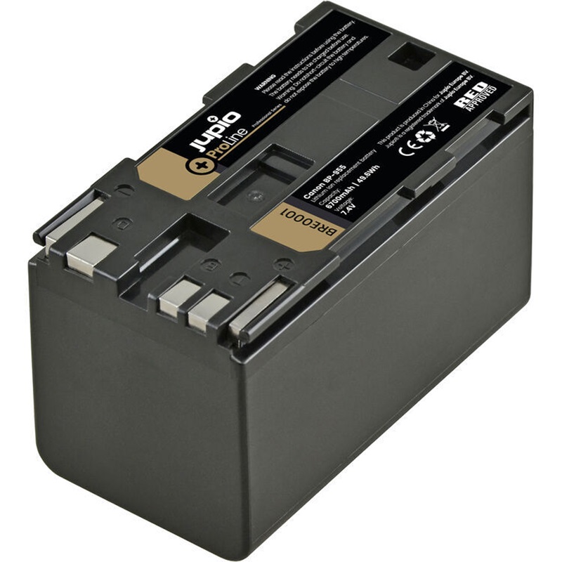 Jupio ProLine BP-955 7.4V 6700mAh Battery for Red Komodo