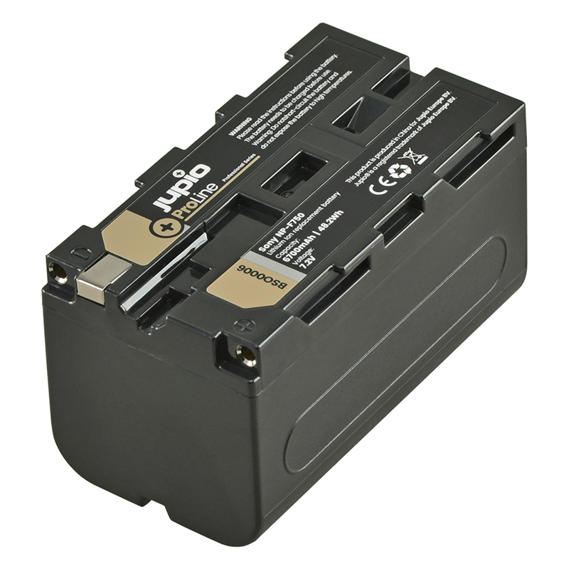 Jupio Sony ProLine NP-F750 7.2V 6700mAh Video Battery