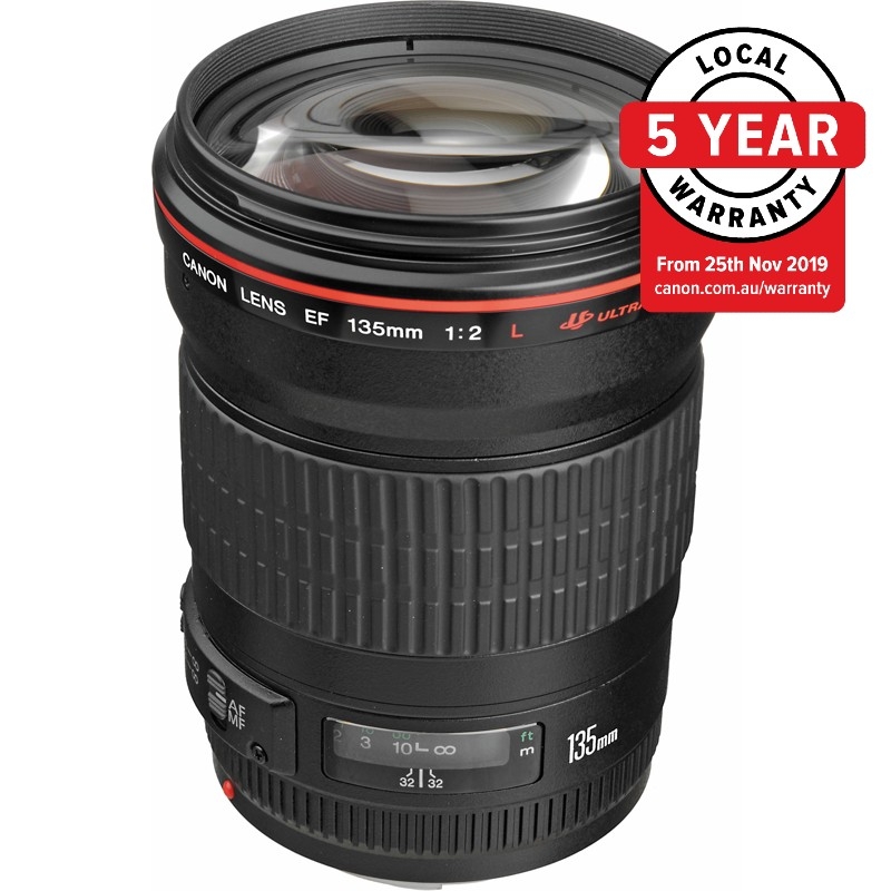 Canon EF 135mm f/2.0L USM Lens