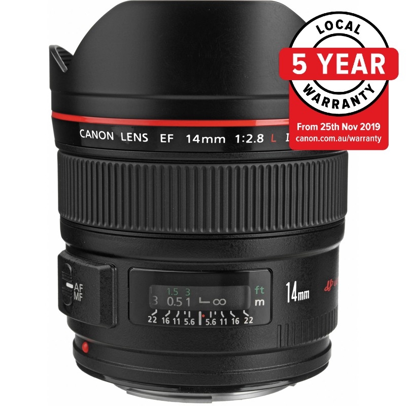 Canon EF 14mm f/2.8L II USM Lens