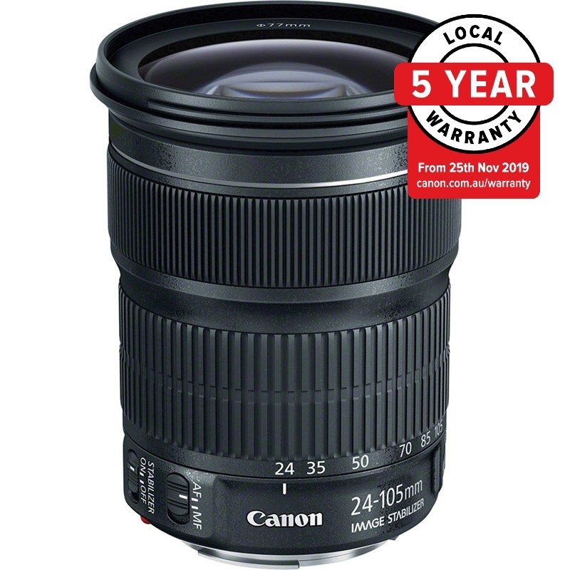 Canon EF 24-105mm F/3.5-5.6 IS STM (White Box Packaging)