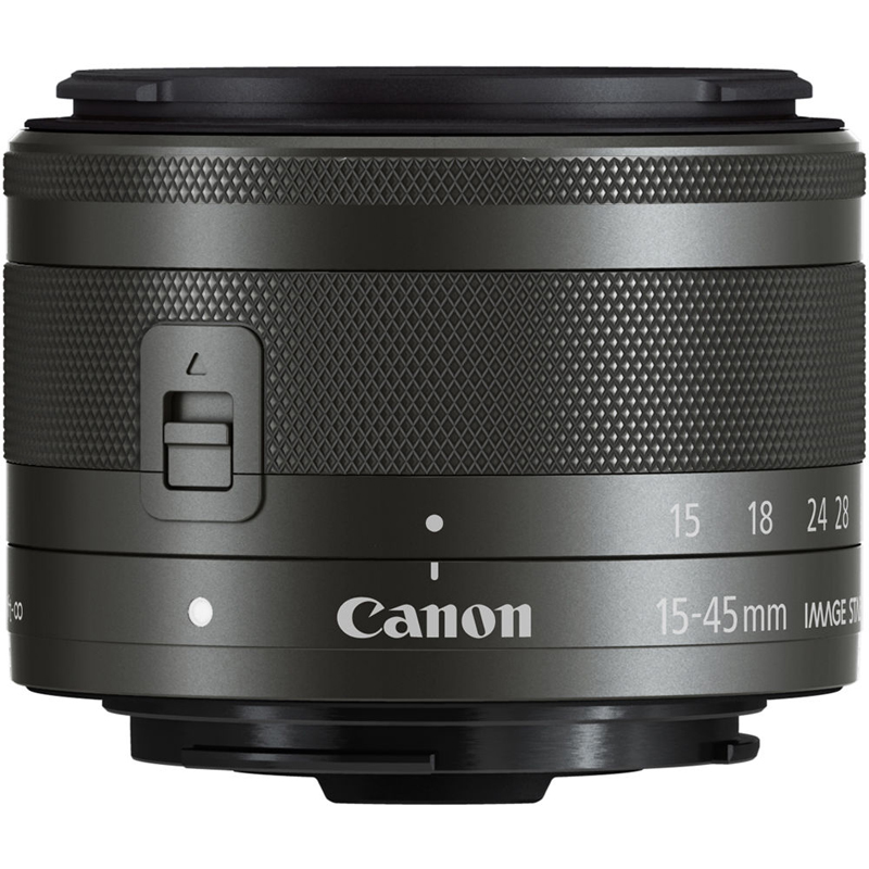 Canon EF-M 15-45mm f/3.5-6.3 IS STM Lens (White Box Packaging)