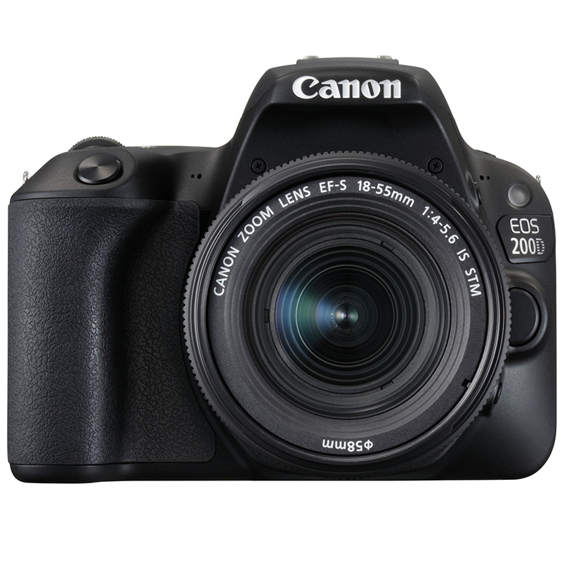 Canon EOS 200D Single Kit with EF S 18-55mm f/4-5.6 STM Lens