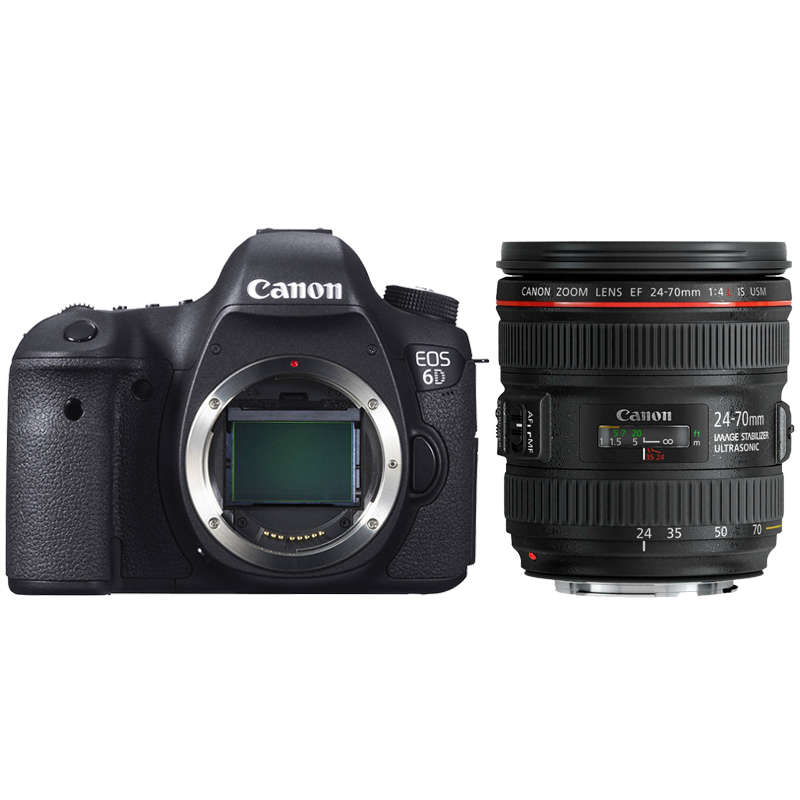 Canon EOS 6D DSLR Camera Advanced Kit