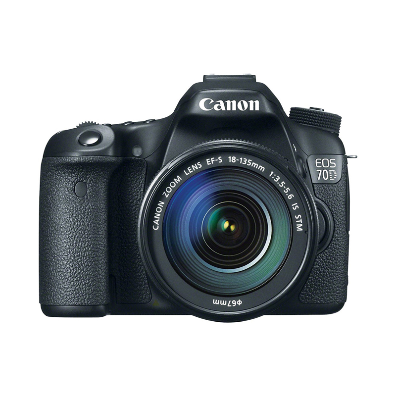 Canon EOS 70D Camera + 18-135mm IS STM - Super Lens Kit