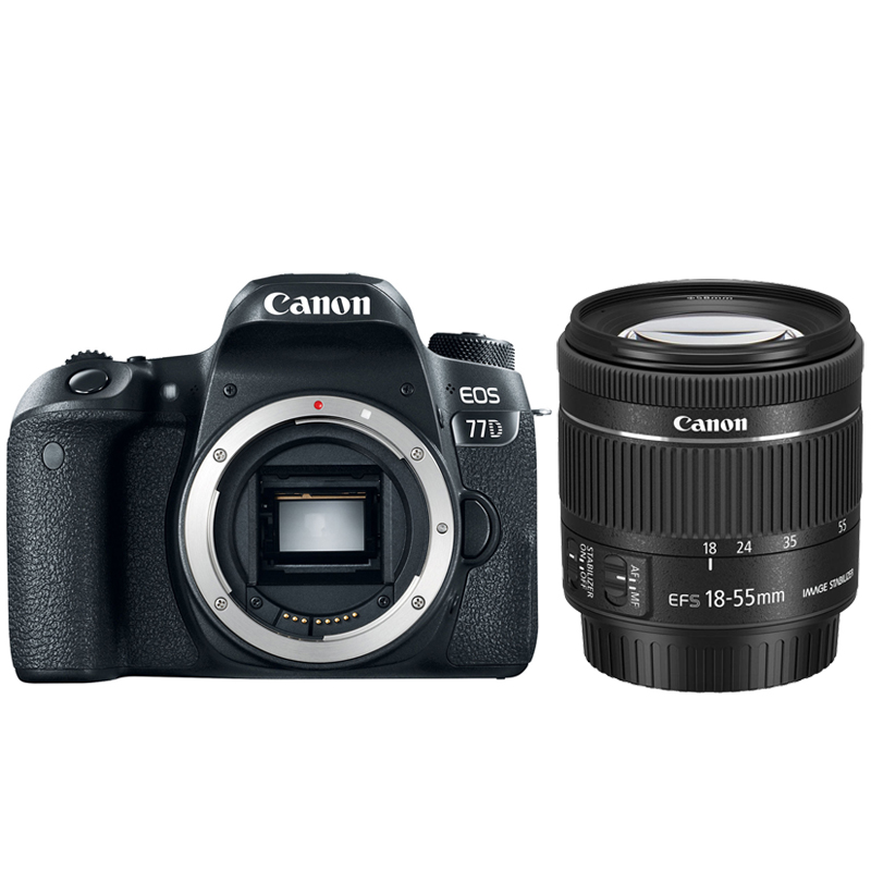 Canon EOS 77D + 18-55mm IS STM Lens