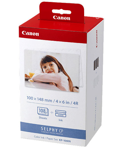 Canon KP108IN Ink and Paper Pack