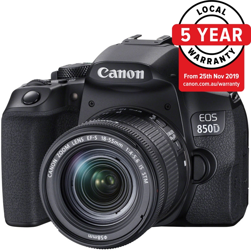 Canon EOS 850D with 18-55mm Lens