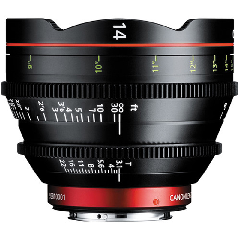 Canon CN-E14MM T3.1 L F Cine Lens