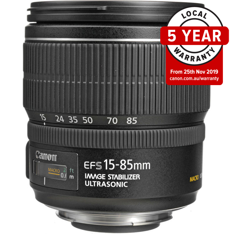 Canon EF-S 15-85mm f/3.5-5.6 IS USM Lens