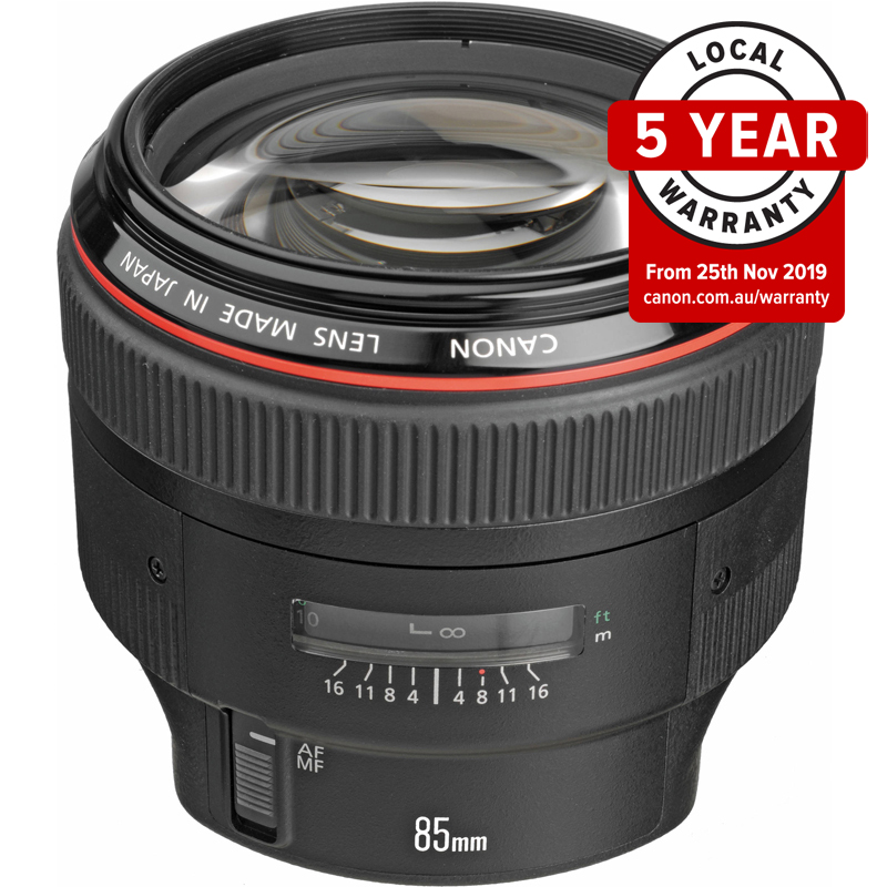 Canon EF 85mm f/1.2L II USM Lens