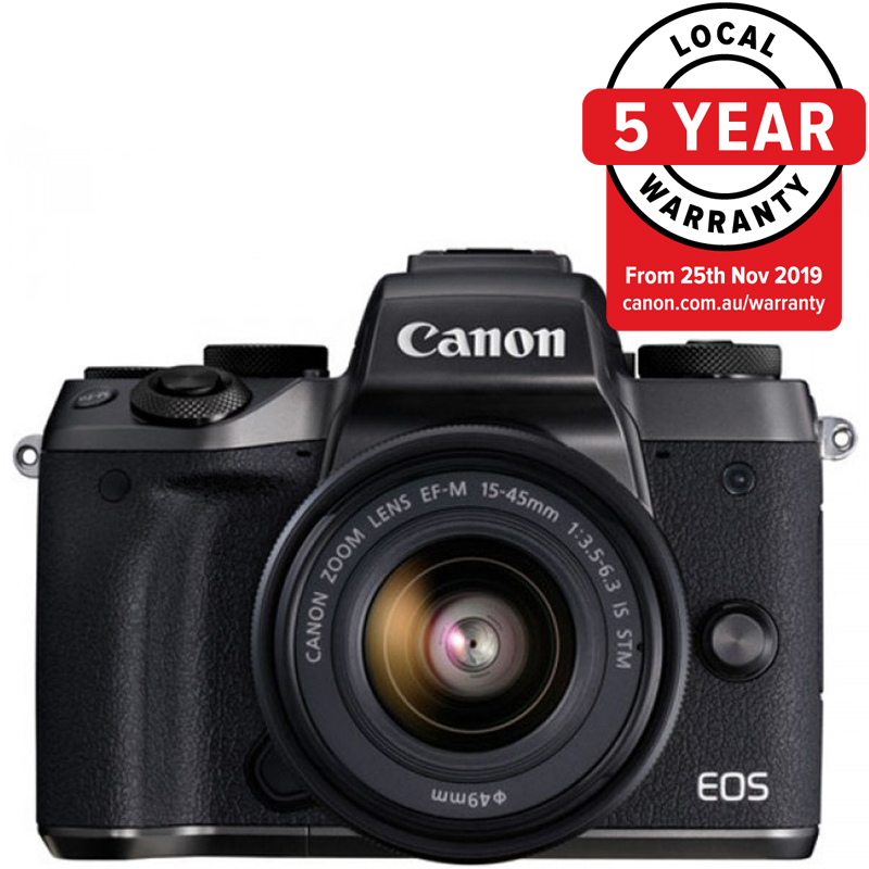 Canon EOS M5 + 15-45mm f/3.5-6.3 IS STM Lens