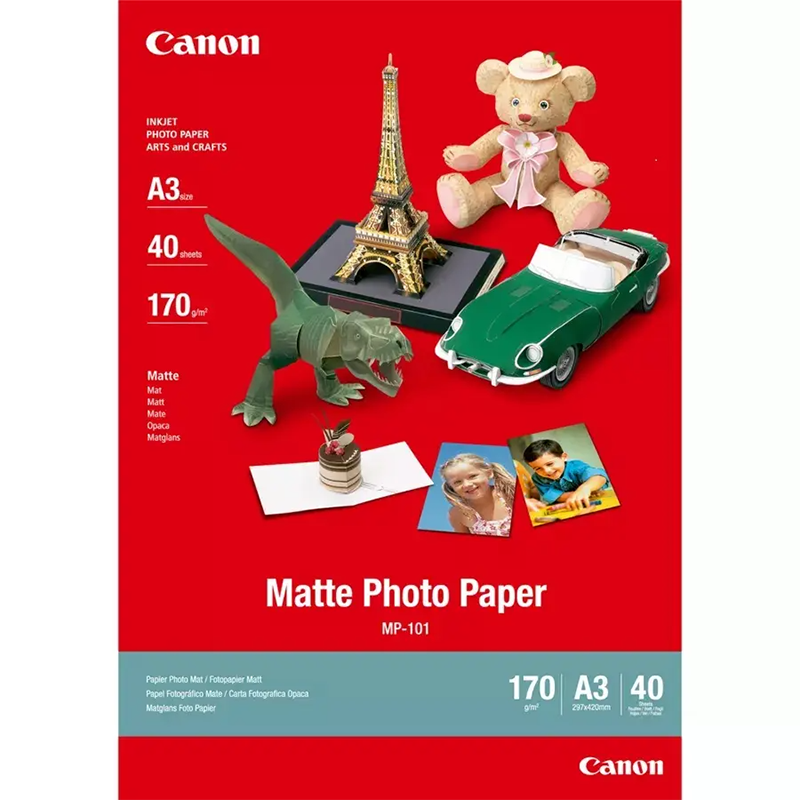 Canon MP101A3 40 Sheets A3 170gsm Matte Photo Paper